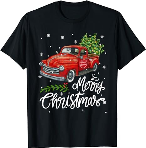 15 Red Truck Christmas Tree Shirt Designs Bundle For Commercial Use Part 1, Red Truck Christmas Tree T-shirt, Red Truck Christmas Tree png file, Red Truck Christmas Tree digital file,