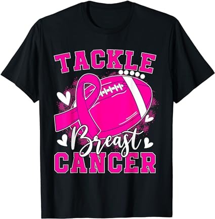 15 Tackle Breast Cancer Shirt Designs Bundle For Commercial Use Part 1, Tackle Breast Cancer T-shirt, Tackle Breast Cancer png file, Tackle Breast Cancer digital file, Tackle Breast Cancer gift,