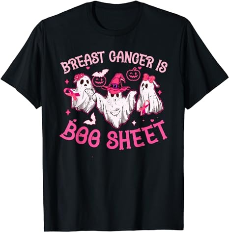 15 Breast Cancer Is Boo Sheet Shirt Designs Bundle For Commercial Use Part 1, Breast Cancer Is Boo Sheet T-shirt, Breast Cancer Is Boo Sheet png file, Breast Cancer Is