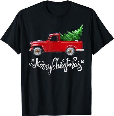 15 Red Truck Christmas Tree Shirt Designs Bundle For Commercial Use Part 2, Red Truck Christmas Tree T-shirt, Red Truck Christmas Tree png file, Red Truck Christmas Tree digital file,