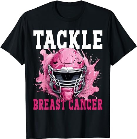 15 Tackle Breast Cancer Shirt Designs Bundle For Commercial Use Part 1, Tackle Breast Cancer T-shirt, Tackle Breast Cancer png file, Tackle Breast Cancer digital file, Tackle Breast Cancer gift,