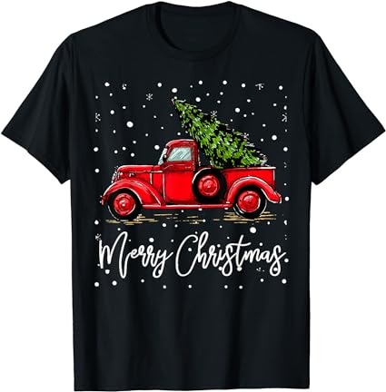 15 Red Truck Christmas Tree Shirt Designs Bundle For Commercial Use Part 3, Red Truck Christmas Tree T-shirt, Red Truck Christmas Tree png file, Red Truck Christmas Tree digital file,