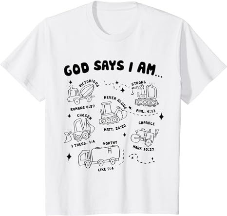 15 God Says I Am Shirt Designs Bundle For Commercial Use, God Says I Am T-shirt, God Says I Am png file, God Says I Am digital file, God Says