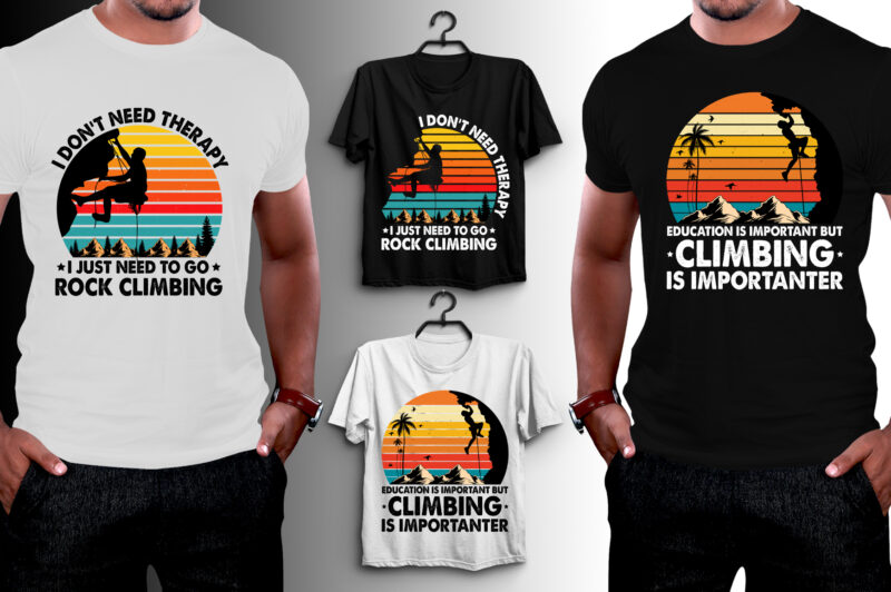 Climbing T-Shirt Design