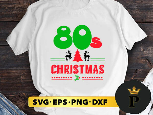 Cool retro ugly 80s christmas party svg, merry christmas svg, xmas svg png dxf eps t shirt vector file