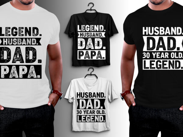 Dad papa t-shirt design