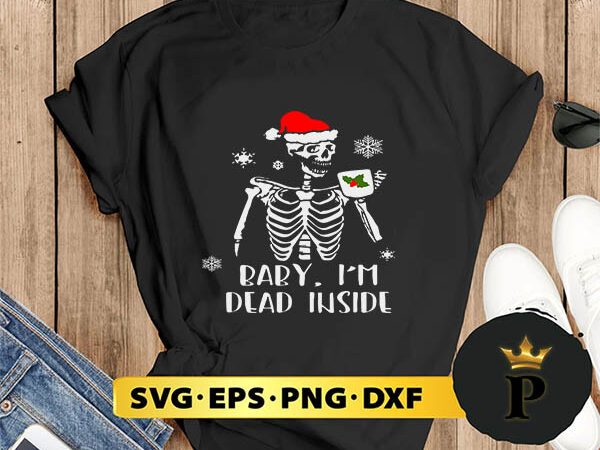 Dead the inside skeleton santa hat mistletoe christmas svg, merry christmas svg, xmas svg png dxf eps t shirt vector illustration