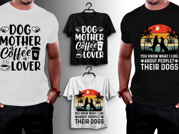 Dog t-shirt design