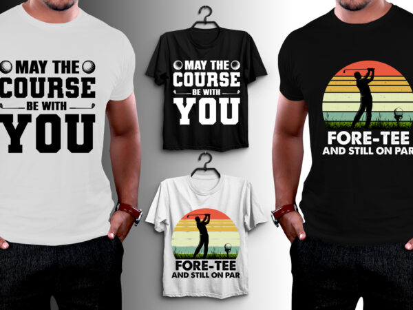 Golf t-shirt design