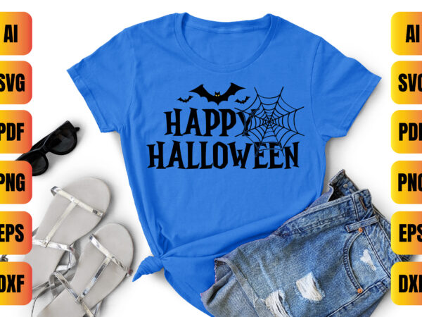 Happy halloween graphic t shirt