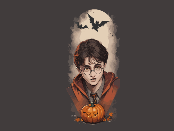 Harrypotter halloween tshirt design