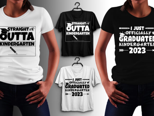 Kindergarten graduation t-shirt design