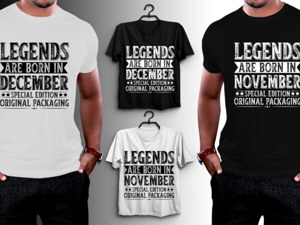 Legends are born in t-shirt design