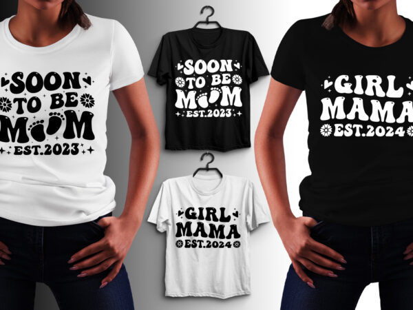 Mama mom groovy t-shirt design