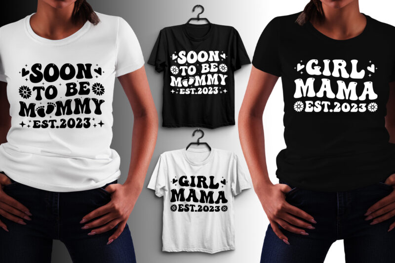 Mama Mommy Mom T-Shirt Design