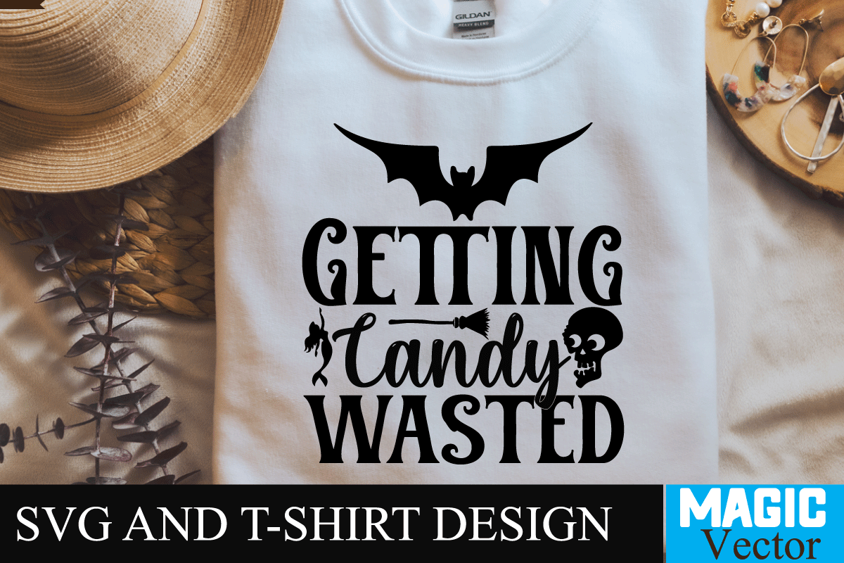 Getting Candy Wasted SVG Cut File,halloween svg, halloween svg free