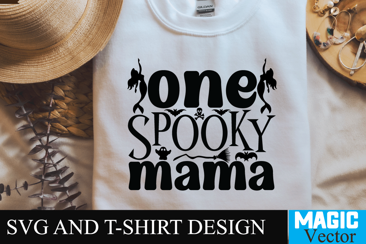 One Spooky Mama SVG Cut File,halloween svg, halloween svg free, disney