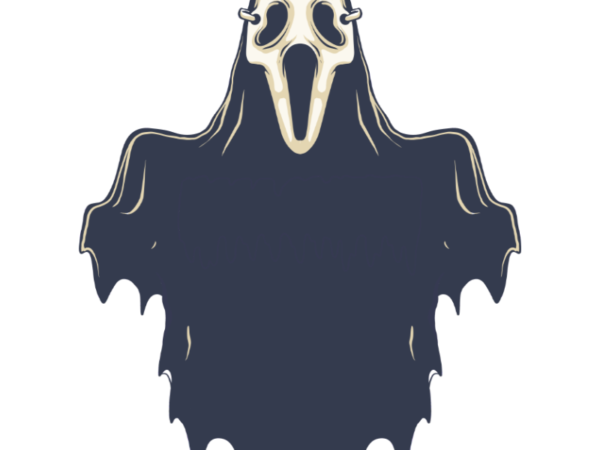 Spooky t shirt template vector