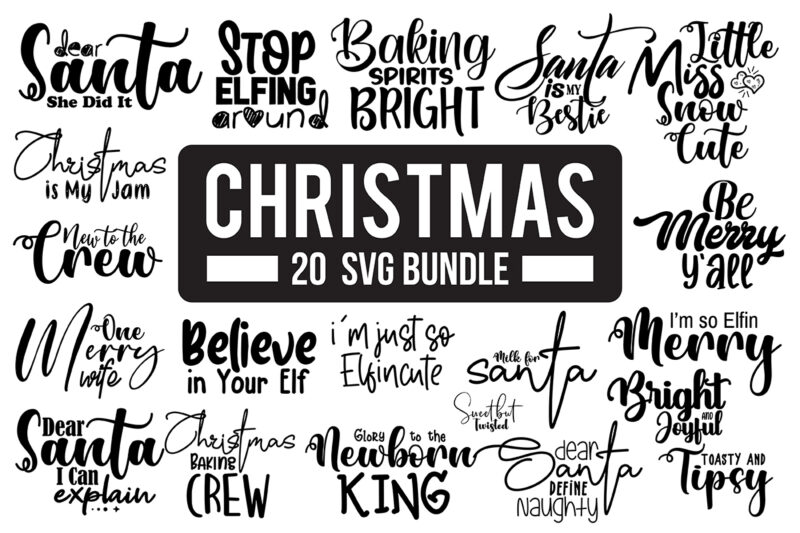 Christmas SVG Bundle