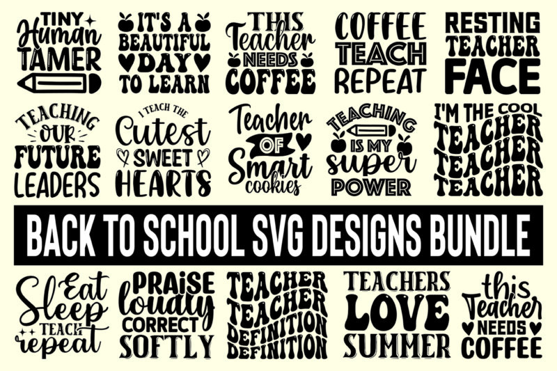 Back to School Design Bundle