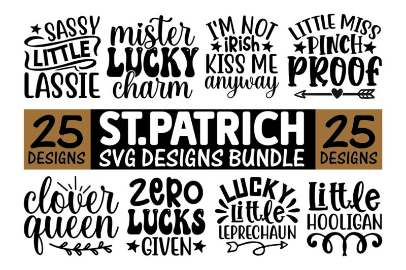 st.patrick’s day designs bundle