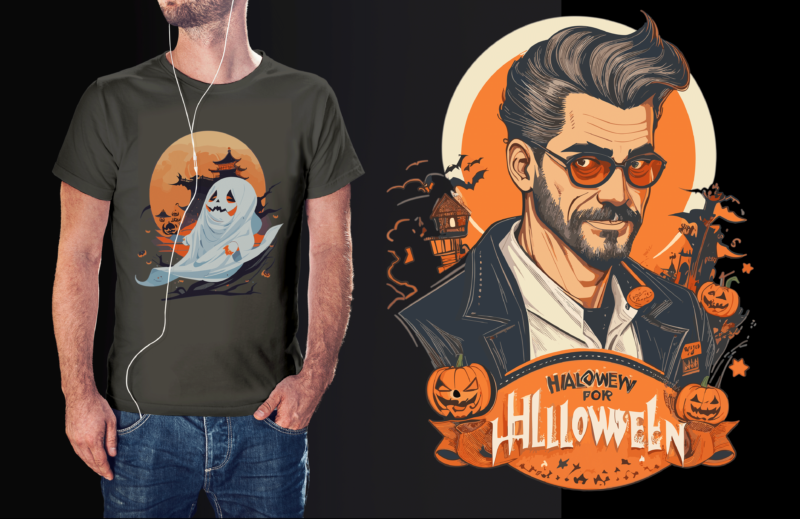 Daddy Halluuween Tshirt Vector