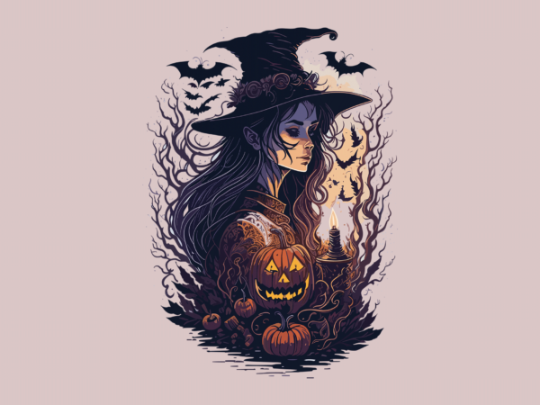 The witcher lantern halloween tshirt graphic