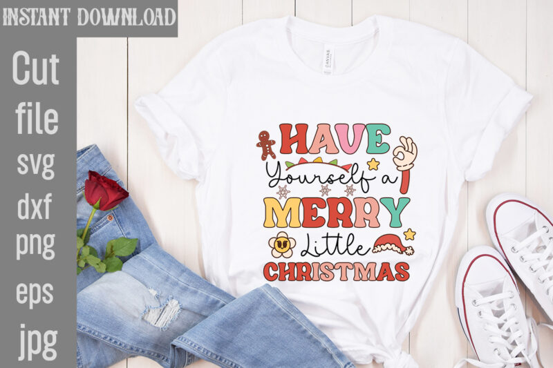 Retro Christmas PNG Sublimation Bundle,20 Designs,on Sell Design,Big Sell Design,Png Bundle,Christmas T-shirt Designs