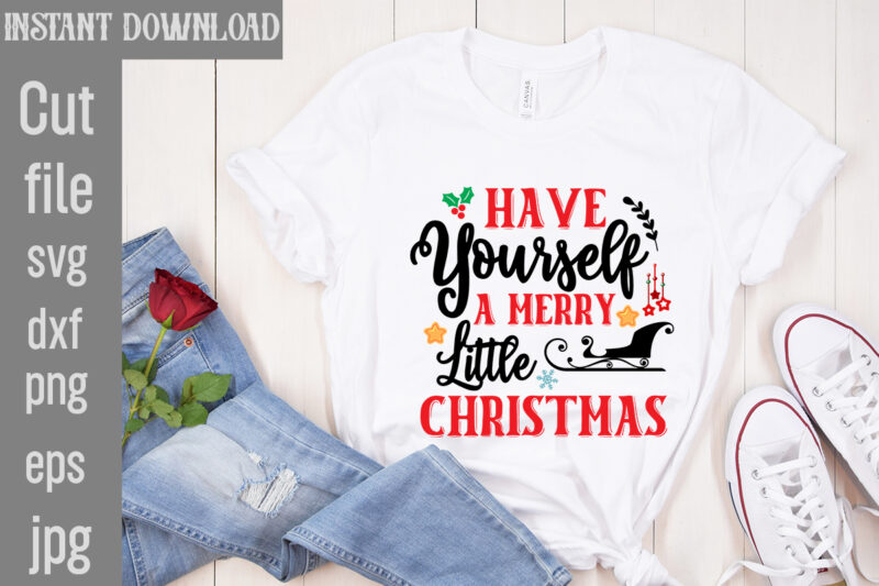 Christmas T-shirt Designs Bundle, 20 Designs,On Sell Designs,Christmas Designs Bundle,Christmas SVG Design, Christmas Tree Bundle, Christmas