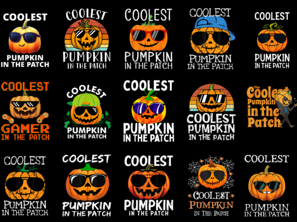 15 coolest pumpkin shirt designs bundle for commercial use part 1, coolest pumpkin t-shirt, coolest pumpkin png file, coolest pumpkin digital file, coolest pumpkin gift, coolest pumpkin download, coolest pumpkin design amz