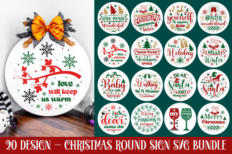 Christmas Round Sign Png Bundle ,Christmas SVG Bundle Volume 3, Winter svg, Santa SVG, Holiday, Merry Christmas, Christmas Bundle, Funny Christmas Shirt, Cut File Cricut,CHRISTMAS MEGA BUNDLE, 260+ Designs, Heather