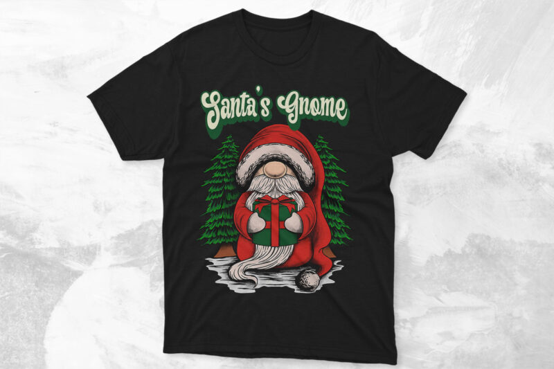 Vintage Christmas Sublimation T-shirt Designs PNG Bundle