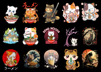 15 Cat Anime Shirt Designs Bundle For Commercial Use Part 5, Cat Anime T-shirt, Cat Anime png file, Cat Anime digital file, Cat Anime gift, Cat Anime download, Cat Anime design AMZ