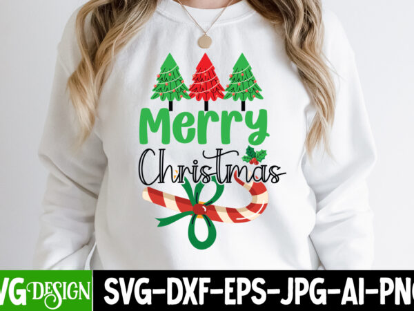 Merry christmas t-shirt design, merry christmas vector t-shirt design, dabbing around the christmas tree t-shirt design, winter svg bundle,