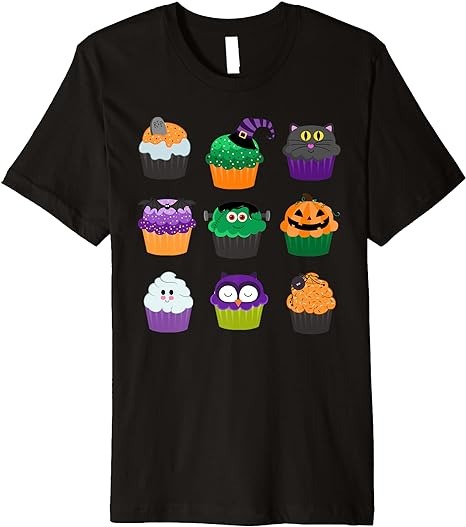 15 Halloween Cupcake Shirt Designs Bundle For Commercial Use Part 1, Halloween Cupcake T-shirt, Halloween Cupcake png file, Halloween Cupcake digital file, Halloween Cupcake gift, Halloween Cupcake download, Halloween Cupcake design AMZ