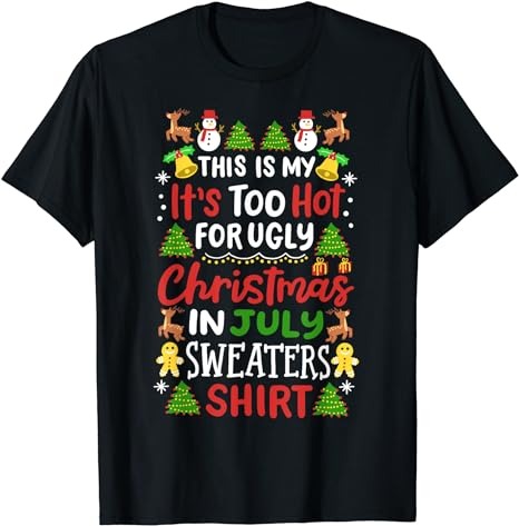 15 It's Too Hot For Ugly Christmas Shirt Designs Bundle For Commercial Use Part 2, It's Too Hot For Ugly Christmas T-shirt, It's Too Hot For Ugly Christmas png file,