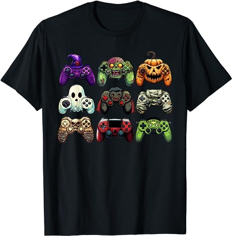 15 Gaming Halloween Shirt Designs Bundle For Commercial Use Part 1, Gaming Halloween T-shirt, Gaming Halloween png file, Gaming Halloween digital file, Gaming Halloween gift, Gaming Halloween download, Gaming Halloween design AMZ