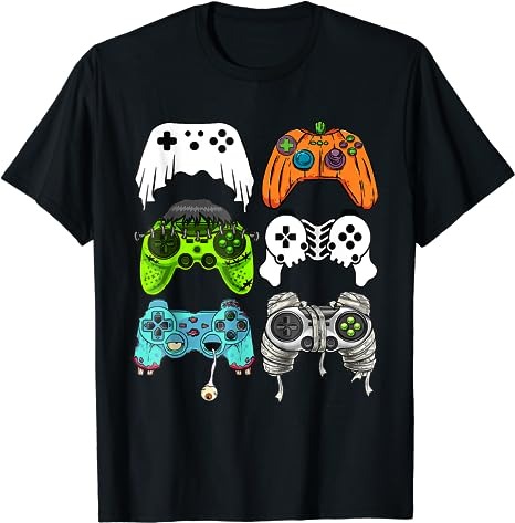 15 Gaming Halloween Shirt Designs Bundle For Commercial Use Part 1, Gaming Halloween T-shirt, Gaming Halloween png file, Gaming Halloween digital file, Gaming Halloween gift, Gaming Halloween download, Gaming Halloween design AMZ