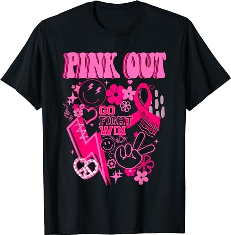 15 Pink Out Breast Cancer Awareness Shirt Designs Bundle For Commercial Use Part 3, Pink Out Breast Cancer Awareness T-shirt, Pink Out Breast Cancer Awareness png file, Pink Out Breast