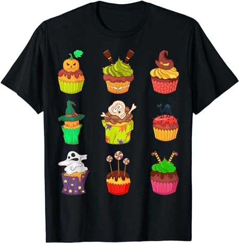 15 Halloween Cupcake Shirt Designs Bundle For Commercial Use Part 2, Halloween Cupcake T-shirt, Halloween Cupcake png file, Halloween Cupcake digital file, Halloween Cupcake gift, Halloween Cupcake download, Halloween Cupcake design AMZ