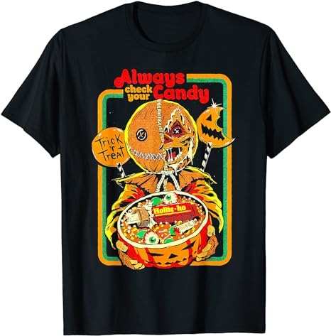 Always Check Your Candy Trick Or Treat, Funny Halloween Tee T-Shirt PNG File