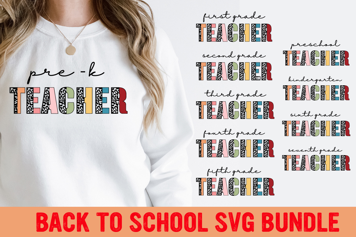 Back to school bundle svg 9th 10th 11th 12th grade school color girl boy  print iron on cut file download color sublimation