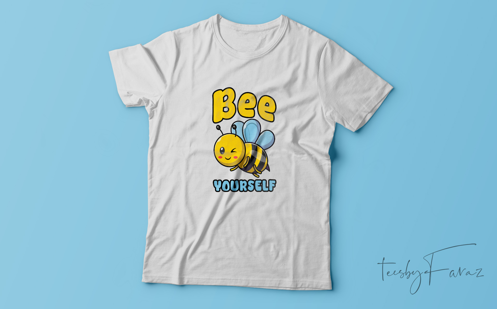 Bee-Yourself |Creative T-shirt design for sale - Buy t-shirt designs