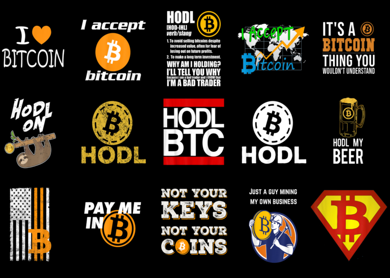 15 Bitcoin Shirt Designs Bundle For Commercial Use, Bitcoin T-shirt, Bitcoin png file, Bitcoin digital file, Bitcoin gift, Bitcoin download, Bitcoin design AMZ