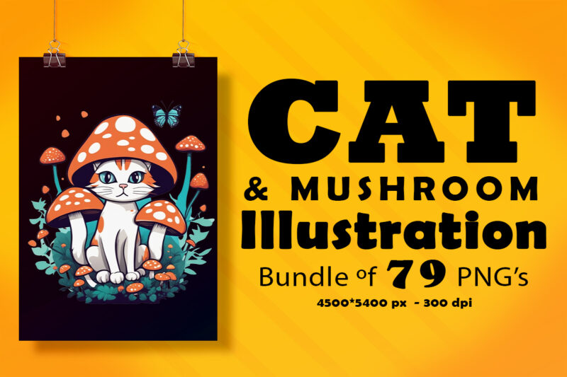 Mushroom PNG Designs for T Shirt & Merch