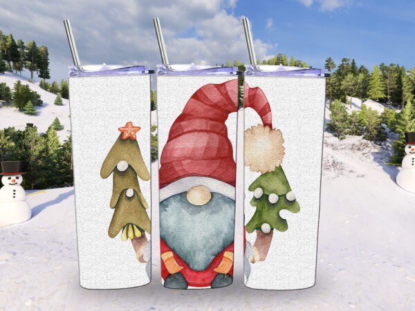 Christmas tumbler design