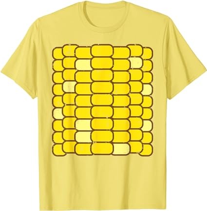 Corn halloween costume funny foodie farmer men women kids t-shirt png file