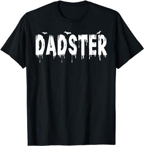 Dadster Couple Matching Family Mom Dad Halloween Party T-Shirt PNG File