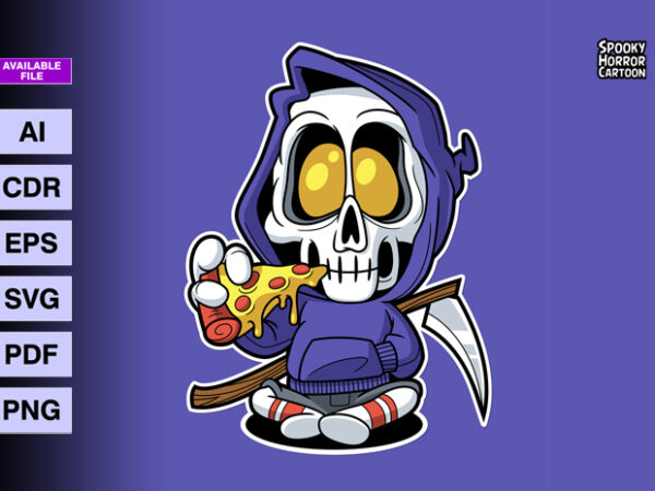 Death slayer t shirt vector illustration