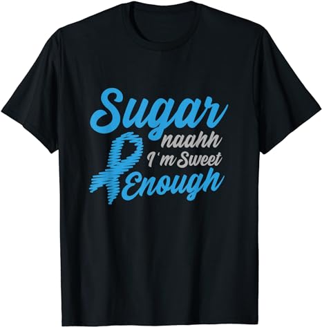 Diabetes Awareness Type 1 2 – Diabetic T1D T2D T-Shirt 1